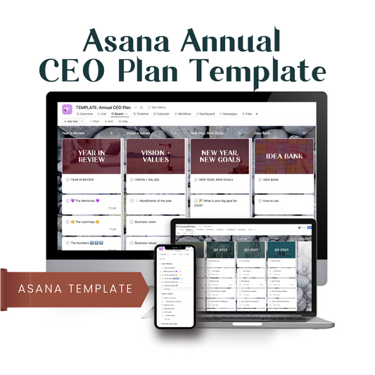Asana Annual CEO Planning Template