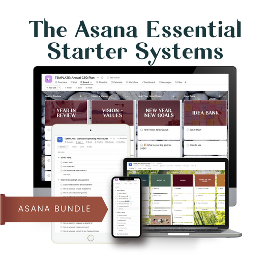 The Asana Essential Starter Systems